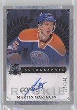 2013-14 Upper Deck The Cup Auto Rookie 123/249 Martin Marincin #96 Auto 2du