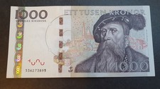 SWEDEN 1000 kronor 2005, P-67, aUNC vol2