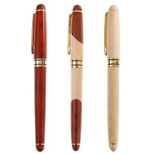Penna stilografica di lusso in legno, penna calligrafica artigianale per amici,
