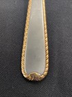 GORHAM Stainless GOLDEN RIBBON EDGE Solid GRAVY LADLE 7 1/8" — photo 5