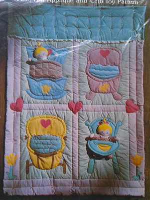 Dimples' Doll House removable baby awake a sleep quilt pattern *A20