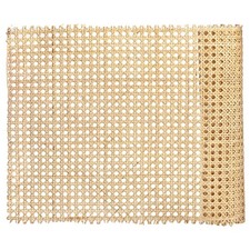 Yarlung 14 Inch x 3.3 Feet Cane Webbing, Natural Rattan Webbing light brown