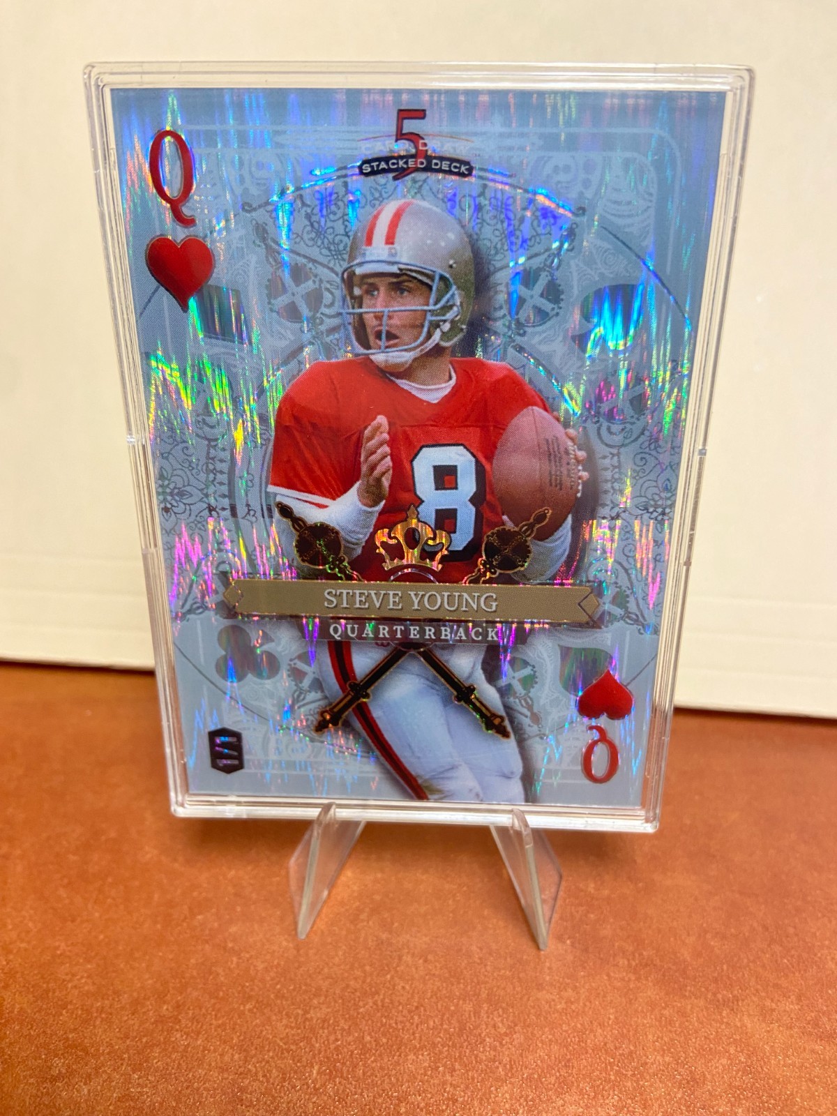 2024 Wild Card 5 Card Draw Stacked Deck #SDPH-SYN Steve Young 1/1 49ers HOF