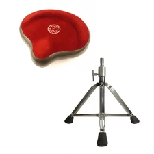 Roc N Soc Saddle Drum Throne Complete, Red (NEW)