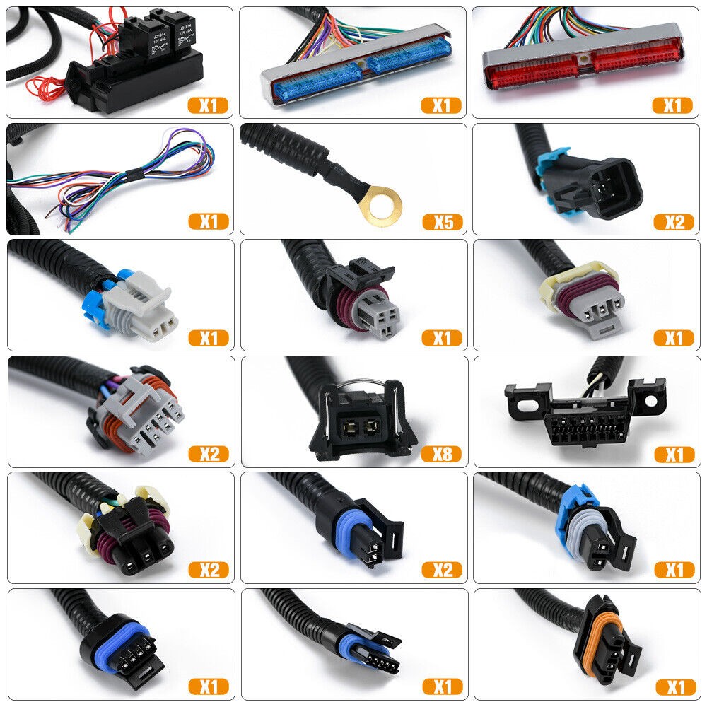 LS Swap LS1 Engine STANDALONE HARNESS T56 Manual Tran 4.8L/ 5.3L/ 6.0L 97-06 DBC