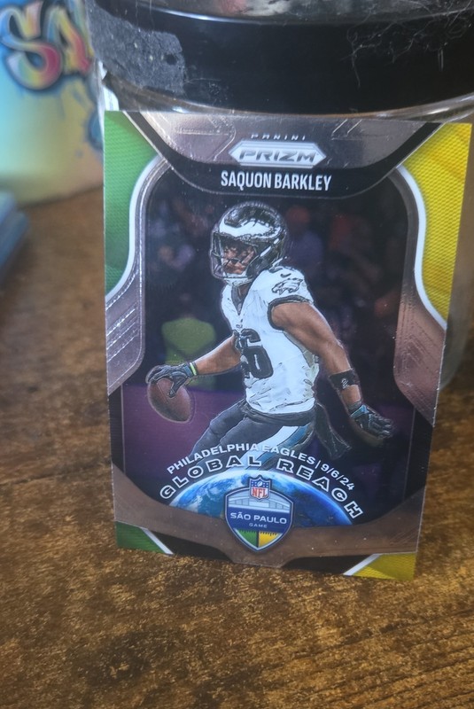 2025 Panini Prizm - Global Reach Saquon Barkley #1