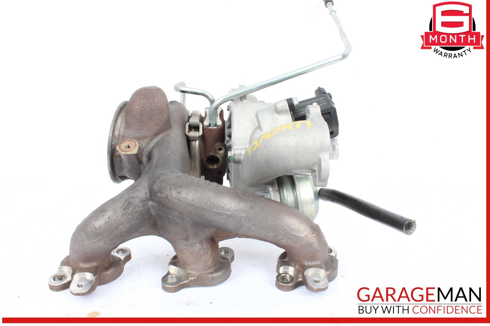 14-20 Maserati Ghibli Levante Left Turbocharger Turbo Charger Manifold OEM