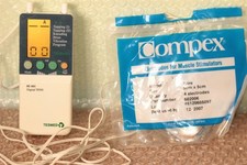 Elettrostimolatore portatile Tesmed digital tens BE-660 funzionante elettrodi KO