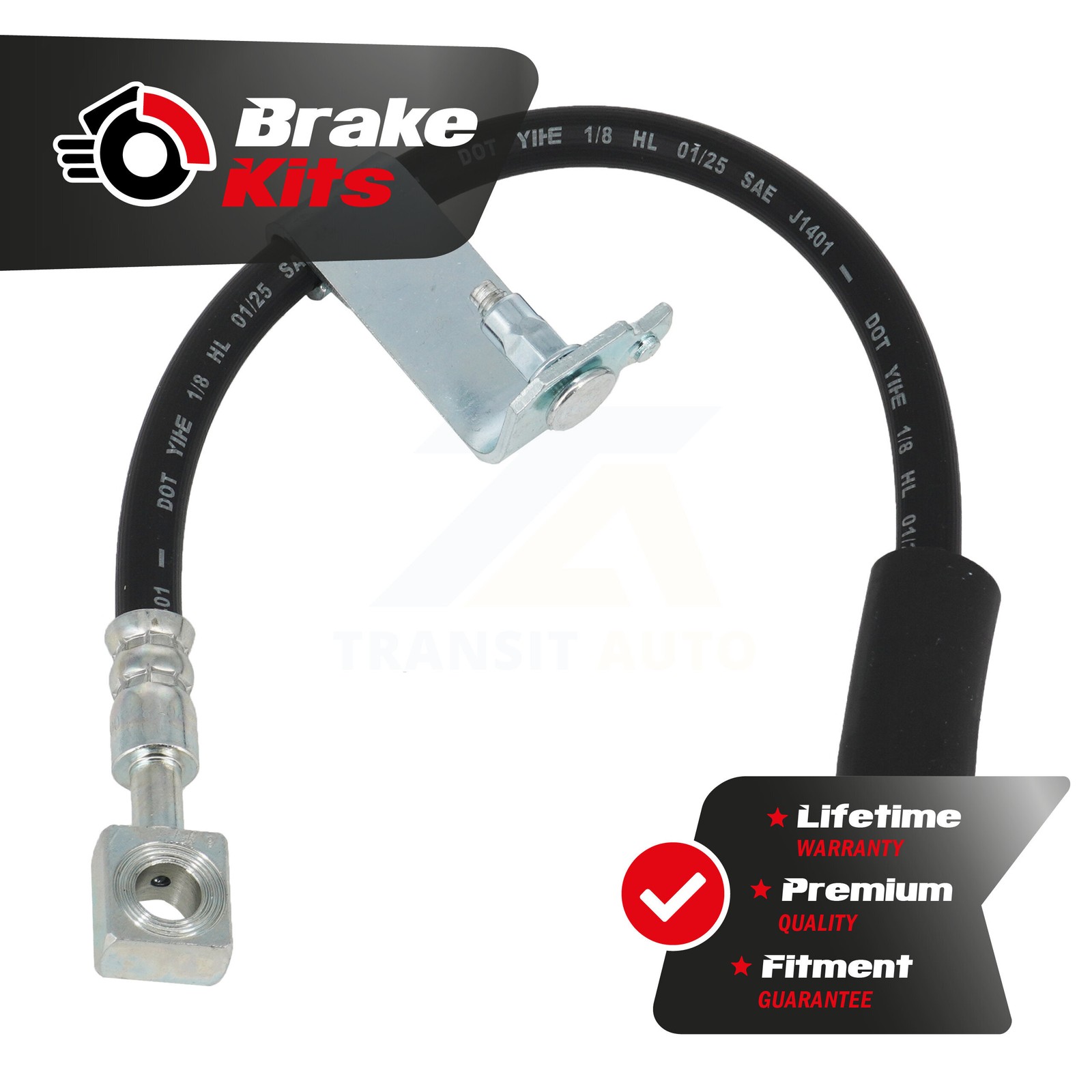 Front Right Brake Hydraulic Hose For 2004-2012 Chevrolet Malibu