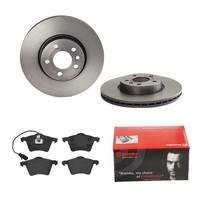 Brembo Bremsscheiben Ø313MM + BremsbelÄGe Vorne FÜR Seat Alhambra VW Sharan