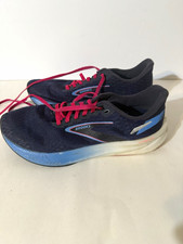 Brooks Men  s Athletic Sneaker Low Top Lace Up Navy Blue Pink White US 8 B