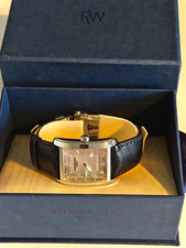 Raymond Weil Don Giovanni 9975 Swiss Made Quartz Date Silver Dial Black Leather