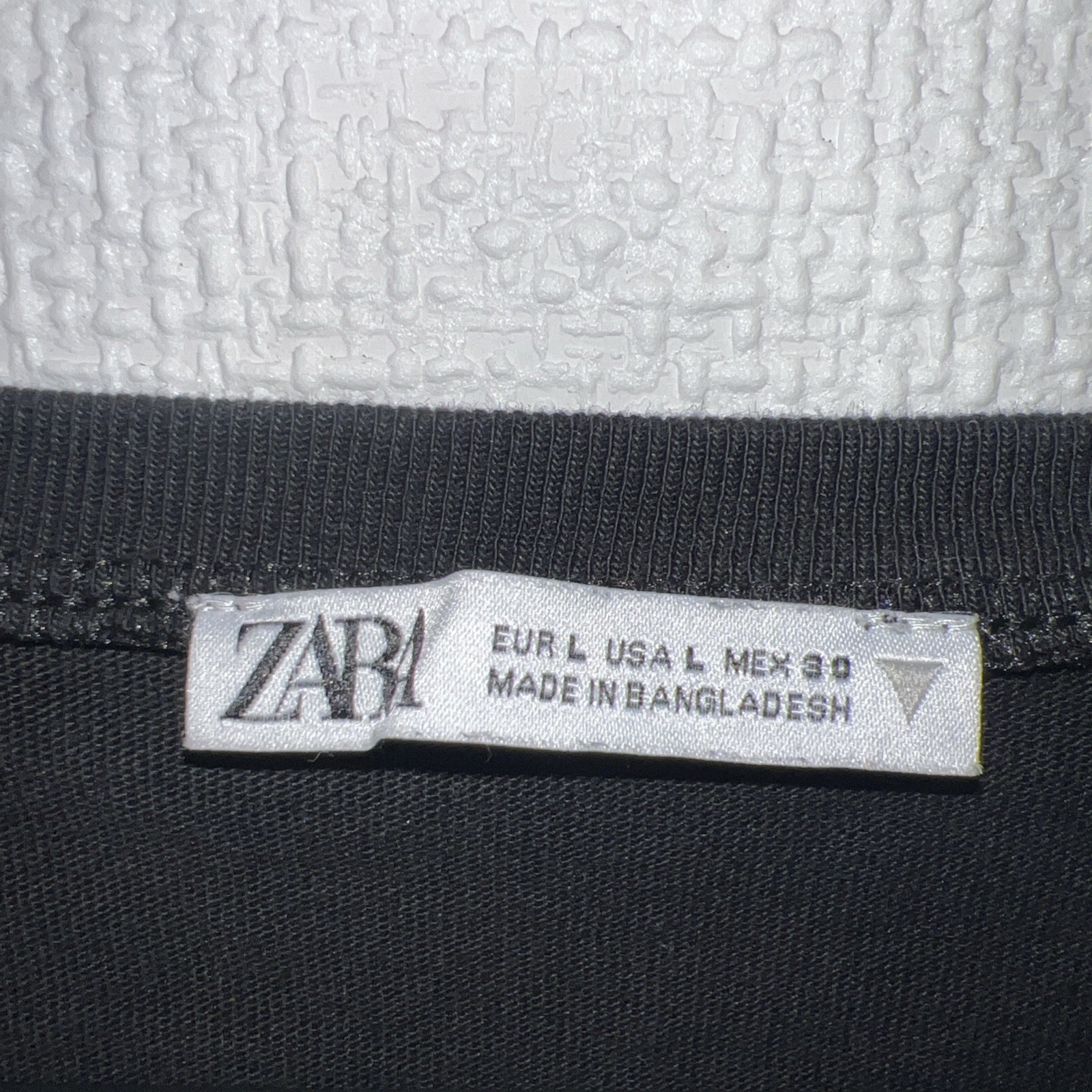 Zara Women’s Black Solid Basic Crewneck Cotton Es… - image 2