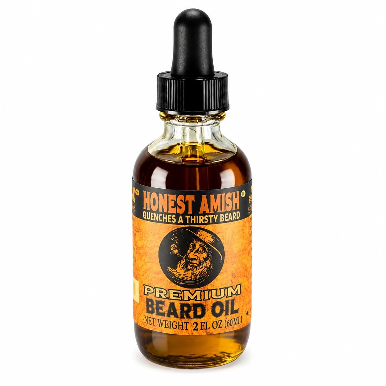 Honest Amish - Premium Beard Oil - 2 Ounce - Image 2