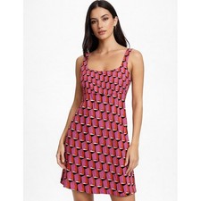 Diane Von Furstenberg x Target Geometric Print Sleeveless Sheath Dress Size 2