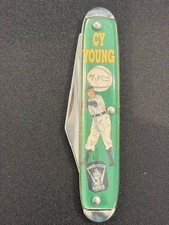 Novelty Knife Co Made In USA CY YOUNG Commemorative MLB Baseball NM