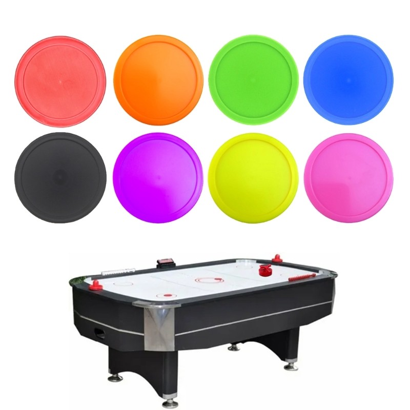 Air Hockey Pushers,2 Pcs 60mm Air Hockey Pushers Poussoir Hockey sur