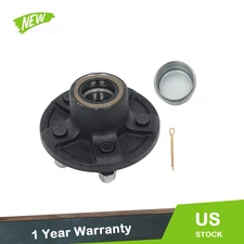 Pre-Assembled 5 on 4.5"Trailer Hub Kit For 3,500 lbs. #84 Spindle-5 pieces/set