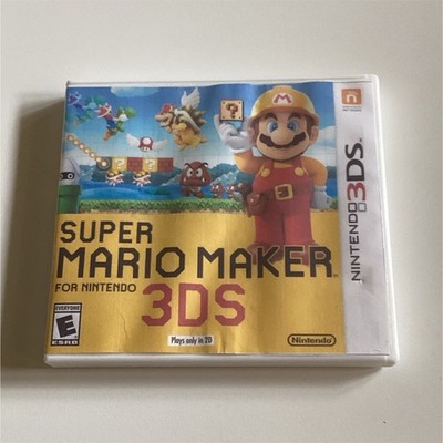 Nintendo Super Mario Maker for Nintendo 3DS (E) NTSC-U/C w/ Case