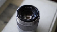 Sony E 50mm F1.8 OSS Lens SEL50F18 Silver APS-C E-Mount Prime w/ Hood ALC-SH116