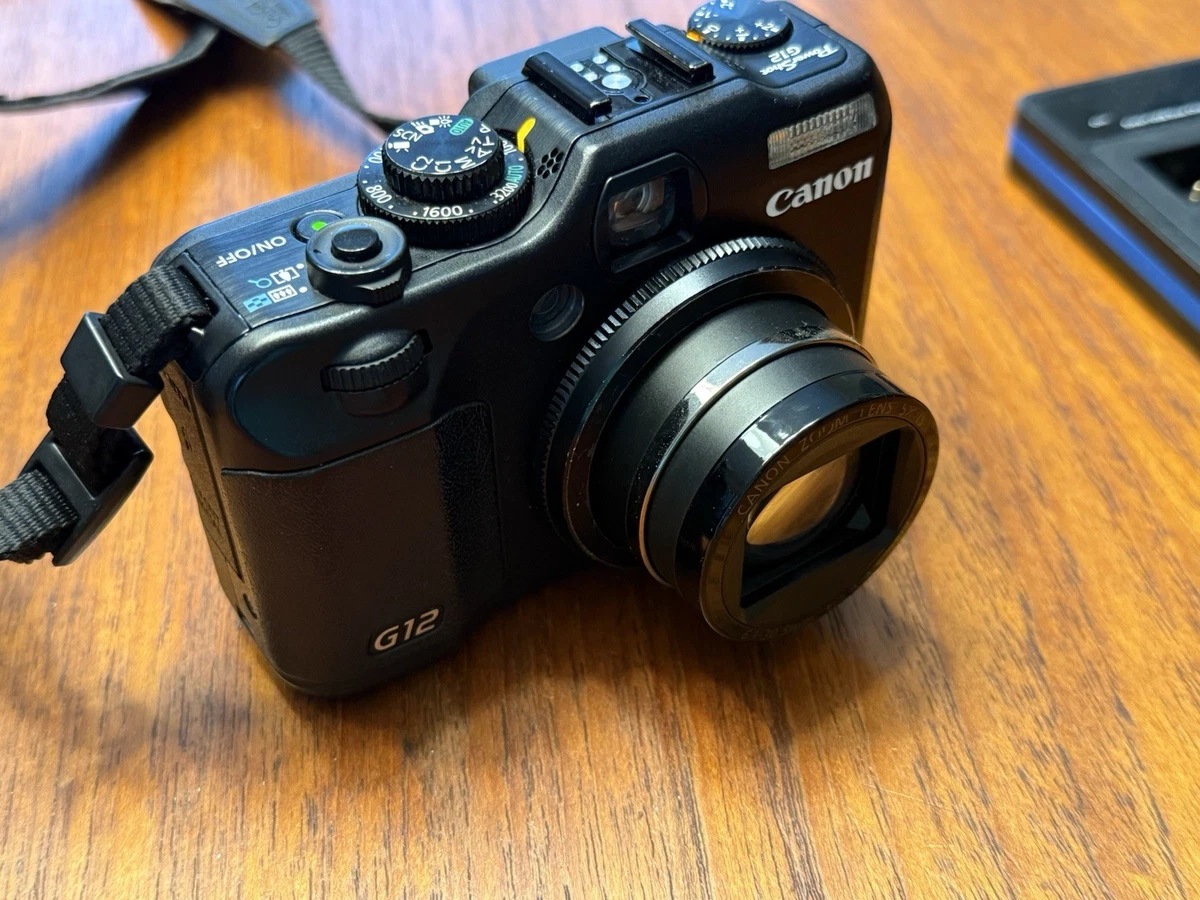 Canon PowerShot G12 3-9.9x Optical Zoom Digital Cameras for Sale