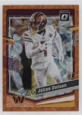 2023 Panini Donruss Optic Orange Scope Prizm 54/79 Jahan Dotson #196