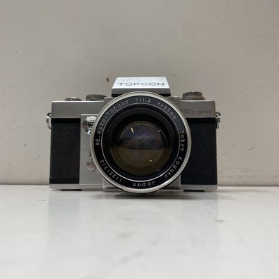 Topcon RE Super 35mm SLR Camera with Auto-Topcor 1:1.4 58mm Lens