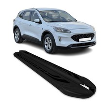 Trittbretter Seitenschweller Seitenbretter für Ford Kuga II 2012-2019 Schwarz