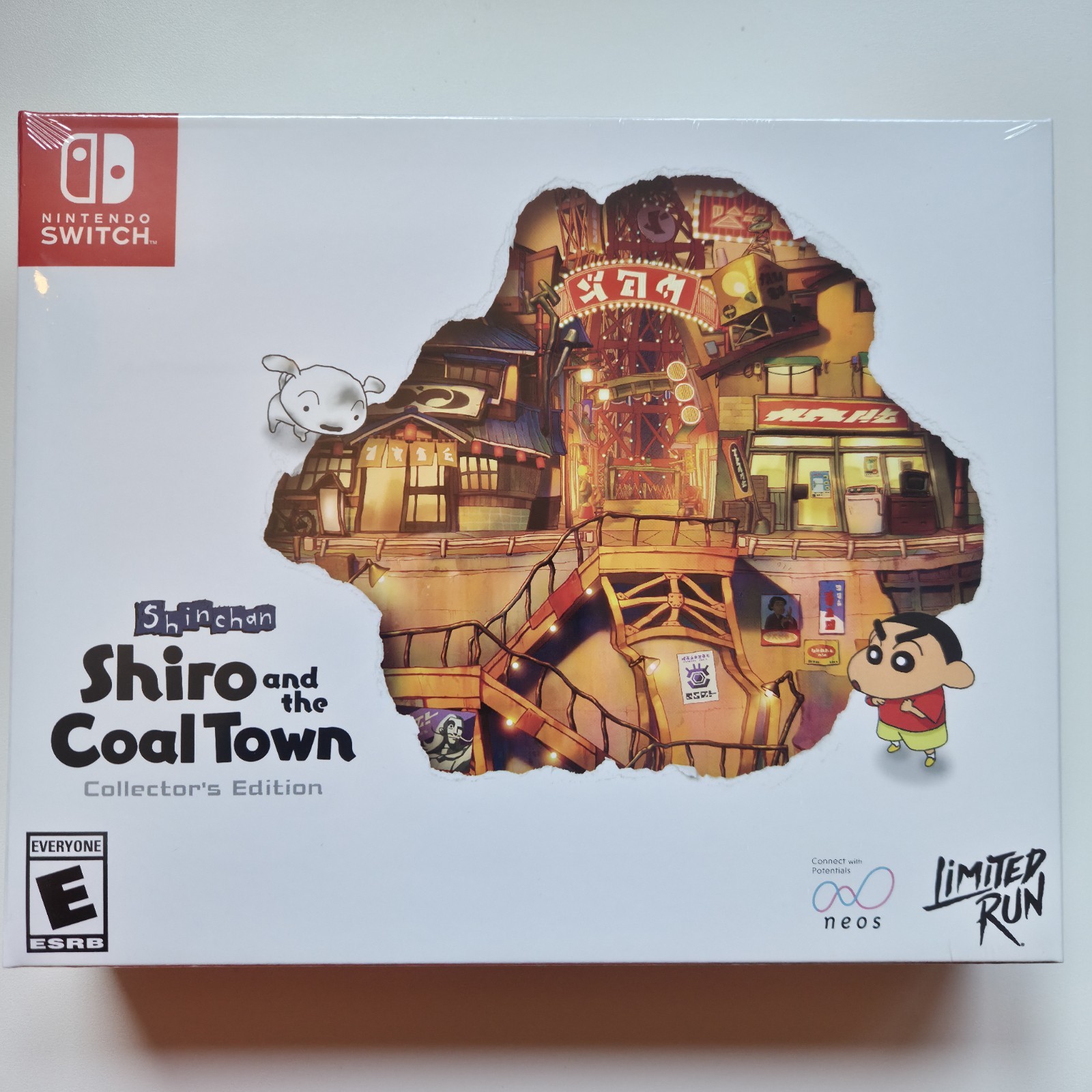 SHIN CHAN: Shiro and the Coal Town Edición de Coleccionista. SWITCH Limited Run