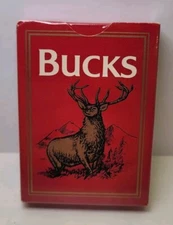 BUCKS DAN & DAVE TRIBUTE DECK PLAYING CARDS 1990 PHILIP MORRIS - VINTAGE NEW