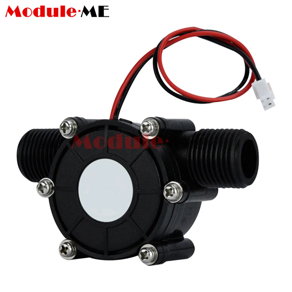 Micro Generatore Idro 80V/12V/5V 10W DC Flusso Acqua Turbina Generatore NUOVO - Immagine 4 di 4