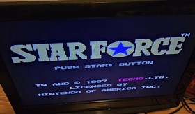 Star Force - Nintendo NES - Game Cartridge Only Tested Authentic Working 