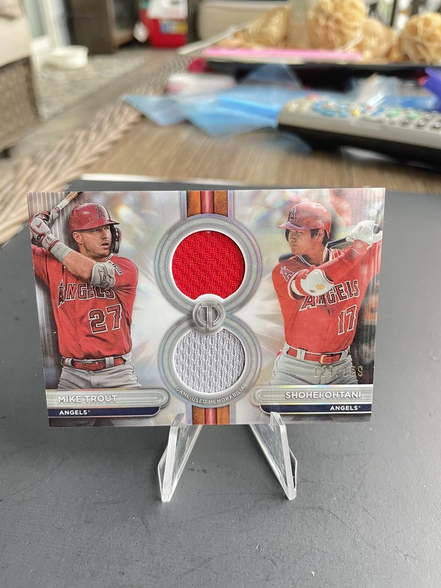 2024 Topps Tribute - Mike Trout Shohei Ohtani #DR2-TO for sale | eBay