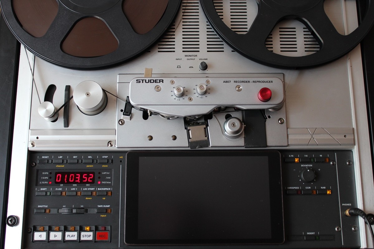 All-in-One Calibration Tape 7.5 IPS for TEAC / TASCAM with speech