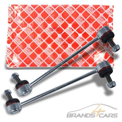 2x FEBI KOPPELSTANGE VORNE FÜR VW MULTIVAN BUS T5 T6 T7 TRANSPORTER BUS T5 T6