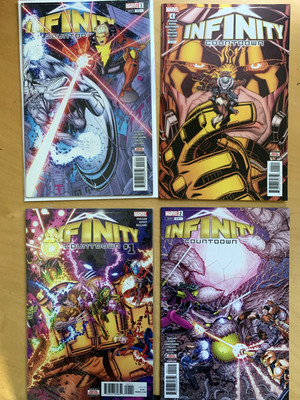 Infinity Countdown , COMPLETE 5 issue 2018 Marvel Comics series. NM, 1st prints