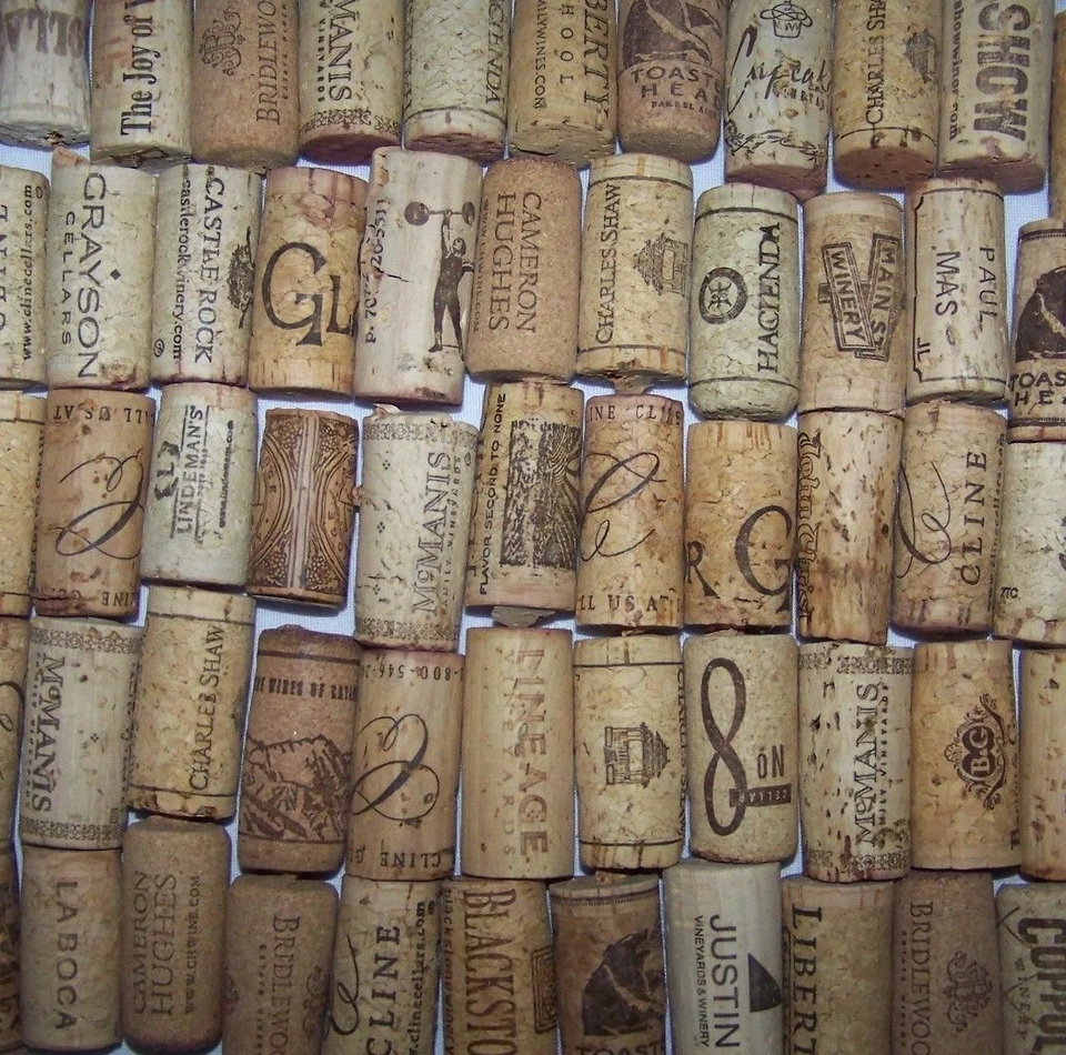 Lote de 5 Corchos de Vino Usados Naturales 10 20 30 50 100 Artesanías Boda Reciclar Upcycle Foto 4 de 4