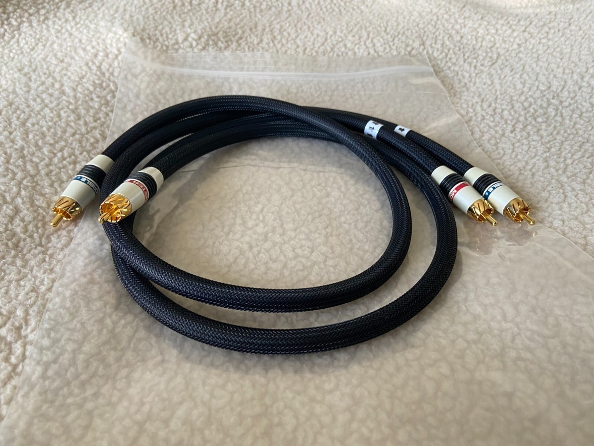0.75m Monster cable M Series M1000 MKII stereo audio RCA