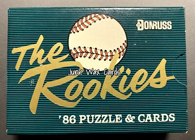 1986 Donruss the Rookies Factory Sealed 56 Card Baseball Set w