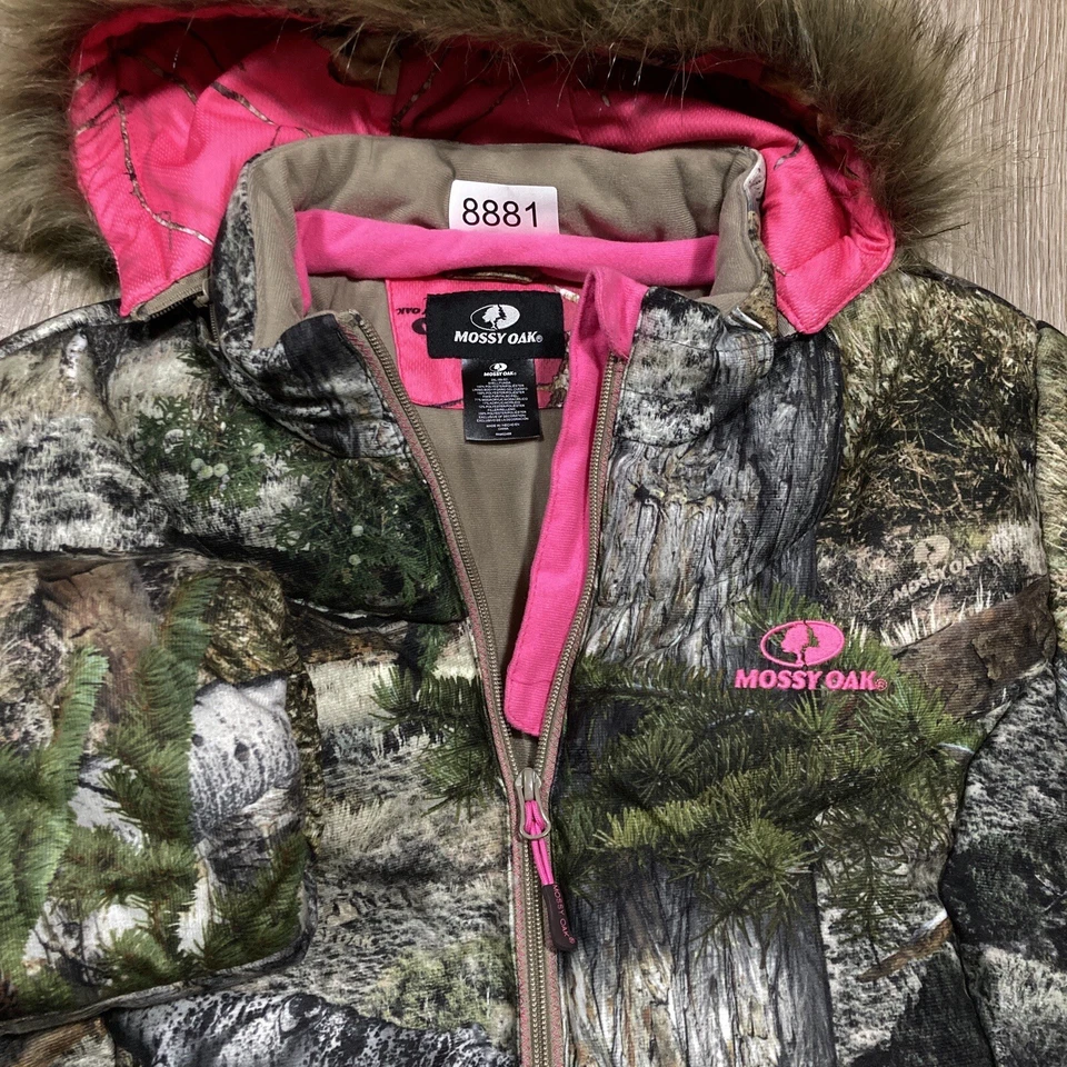 Chaqueta Mossy Oak 2XL Niñas Camuflaje Caza Caza Aire Libre Abrigo de Montaña Foto 3 de 4