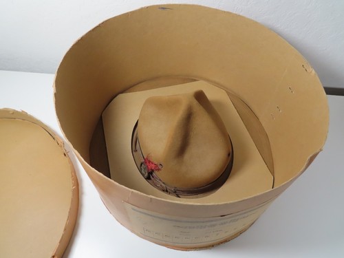 Boy Scouts of Mexico Official Campaign Hat Brown 1940's Los Scouts De Mexico - - Picture 11 of 15