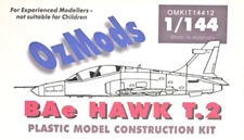 1/144 Modern Trainer : BAe Hawk T.2  [RAF & Canada] #14412  : OZMODS