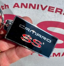 1998-2002 Camaro Ss Slp Keychain Metal Key Chain Fob Ring New Reproduction 1998-2002 Camaro Ss Slp Keychain Metal Key Chain Fob Ring New Reproduction