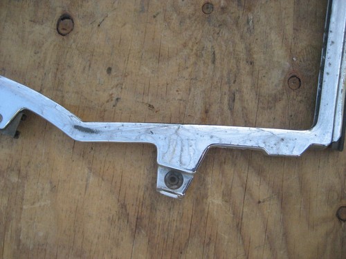 1955 1956 1957 CHEVY RIGHT REAR PASSENGER SIDE QUARTER WINDOW FRAME-2/DOOR HT - Foto 10 di 24