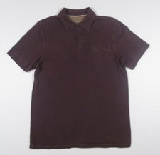 Banana Republic Men's 100 Cotton Polo Dark Purple Size Medium