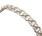 925 Sterling Silver  Vintage Unique Circular Rings woven Bracelet  BT9856