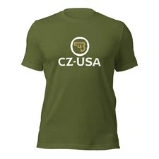 CZ USA Shirt Firearms Czech Gun Rights 2nd Amendment Military Police XS-5XL