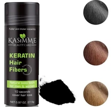 27.5g Hair Building Fibers, Hair Concealer  100% Undetectable Keratin Fibers