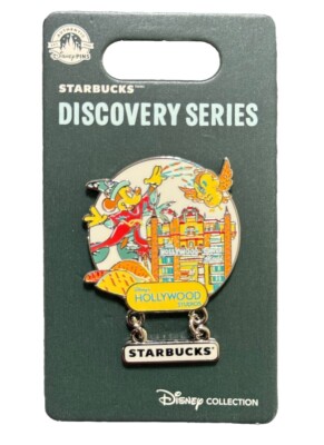 Disney Parks Walt Disney World Starbucks Discovery Series Hollywood Studios Pin