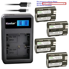 BP-511 Battery or LCD Dual Charger for Canon PowerShot Pro 1, Pro 90, Pro 90 IS